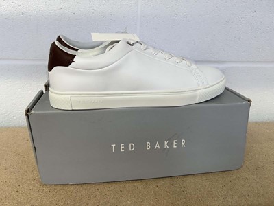 Lot 1857 - Boxed pair of Ted Baker trainers size UK 11