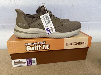 Lot 1859 - Boxed pair of men's Skechers hands free swift...