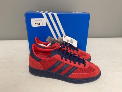 Lot Adidas UK5.5 handball spezial trainers in red -...