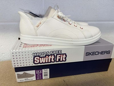 Lot 1869 - Boxed pair of ladies Skechers hands free swift...