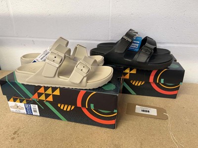 Lot 1888 - x2 boxed pairs of Skechers cali breeze arch...