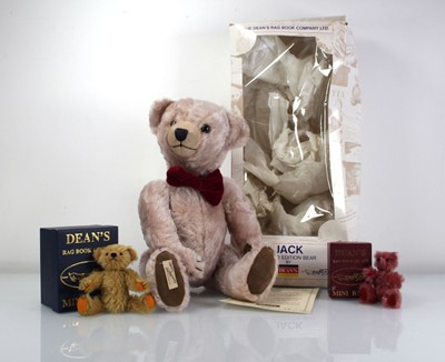 Lot 95 - A limited edition Deans Rag Book bear 'Jack',...