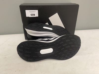 Lot Adidas UK7 runfalcon 5 wide trainers in black -...