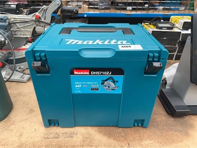 Lot 4489 - Makita DHS710 ZJ cordless circular saw in case...