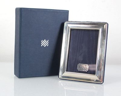 Lot 234 - A boxed silver photograph frame, Sheffield...
