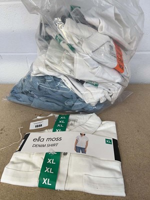 Lot 1948 - Approx. 20 ladies Ella Moss denim shirts