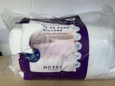 Lot 1967 - Snuggledown soft as down pillow pair