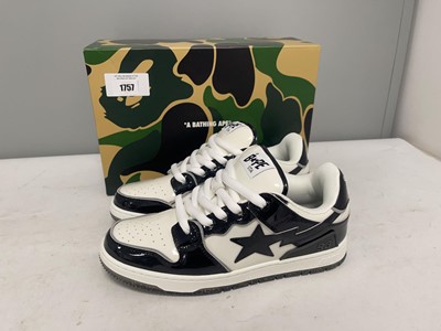 Lot A Bathing Ape UK10 bape sk8 star trainers in...
