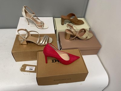 Lot 5x Boxed pairs of high heels to include Off...