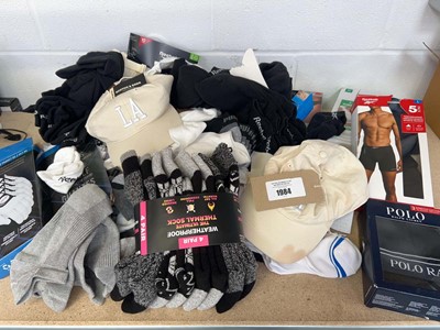 Lot 1984 - Mixed lot of mens and womens underwear, socks,...