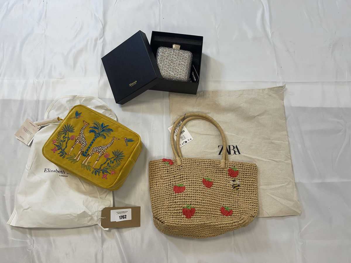 Lot 3x Handbags to include Dune, Zara & Elizabeth...