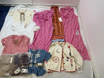Lot Clothing to include Outcast, Boden & Never...