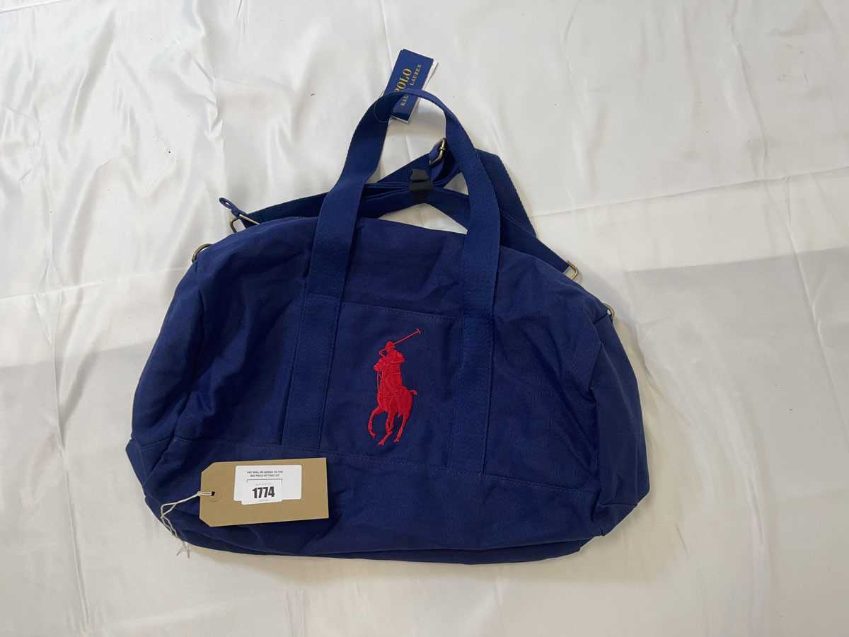 Lot Polo Ralph Lauren newport navy duffle bag