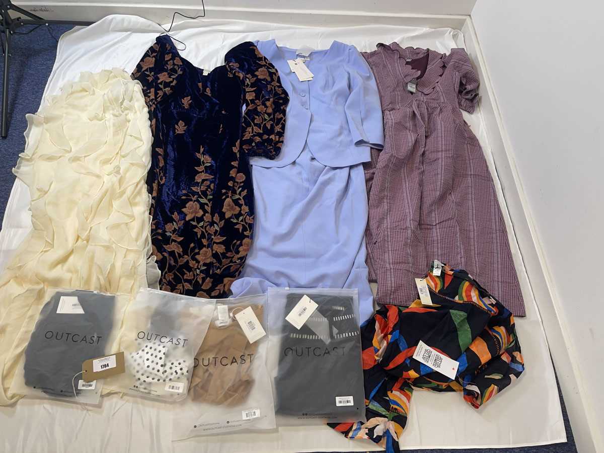 Lot Clothing to include Outcast, Never Fully...