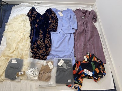 Lot Clothing to include Outcast, Never Fully...