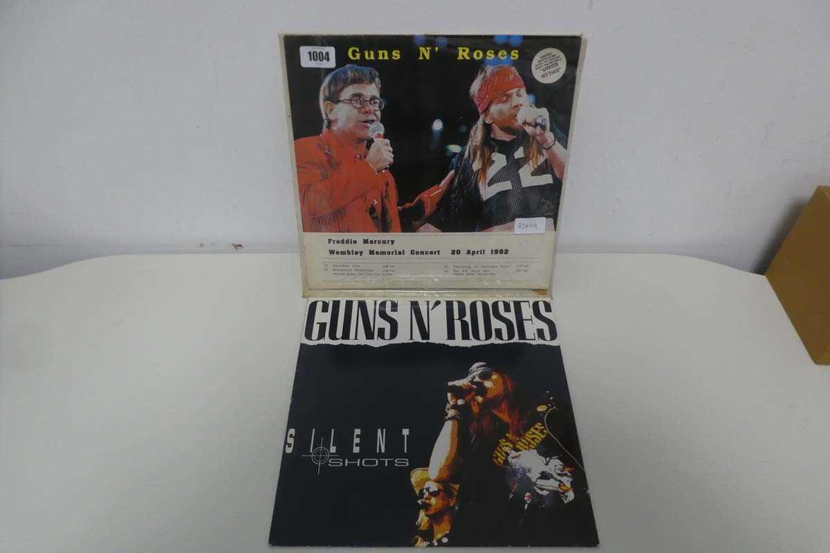Lot 2 x Guns & Roses albums, Freddy Mercury...