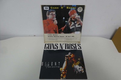 Lot 2 x Guns & Roses albums, Freddy Mercury...