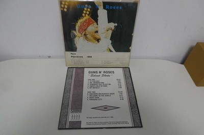 Lot 2 x Guns & Roses albums, Freddy Mercury...