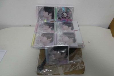 Lot Quantity of Kpop CDs and other memorabilia,...
