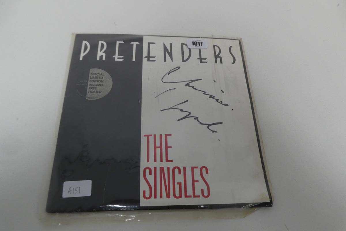 Lot Pretenders The Singles Album, signed by...