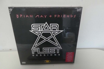 Lot 4 x Brian May albums to include Star Fleet...