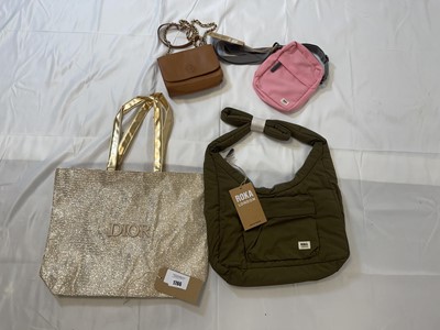 Lot 4x Bags to include Dior Parfums, Tory Burch &...