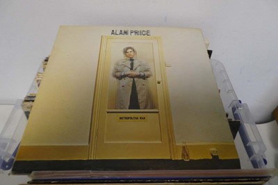 Lot 2 x boxes of vinyl albums and 12" singles to...