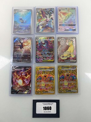 Lot 1060 - (9) Top Loaded English/Chinese Pokémon TCG...