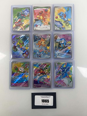 Lot 1065 - (9) Top Loaded Pokémon TCG: Mega Evolution...