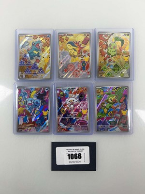 Lot 1066 - (6) Top Loaded Pokémon TCG: Mega Evolution...