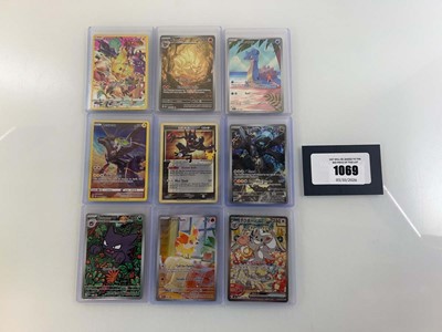 Lot 1069 - (9) Top Loaded English/Japanese Pokémon TCG...