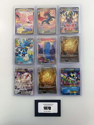 Lot 1070 - (9) Top Loaded English Pokémon TCG...