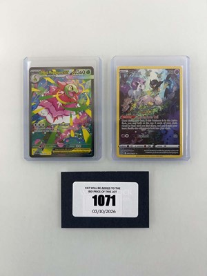 Lot 1071 - (2) Top Loaded Pokémon TCG: Sword & Shield -...