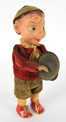 Lot 128 - A wind-up Emso 'Noddy' figure playing a pair...