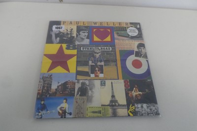 Lot 1067 - 2 Paul Weller albums to include Stanley Road...