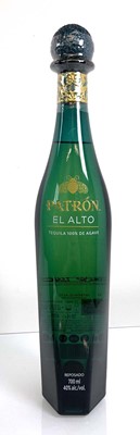 Lot 1 - A bottle of Patron El Alto Reposado Tequila...