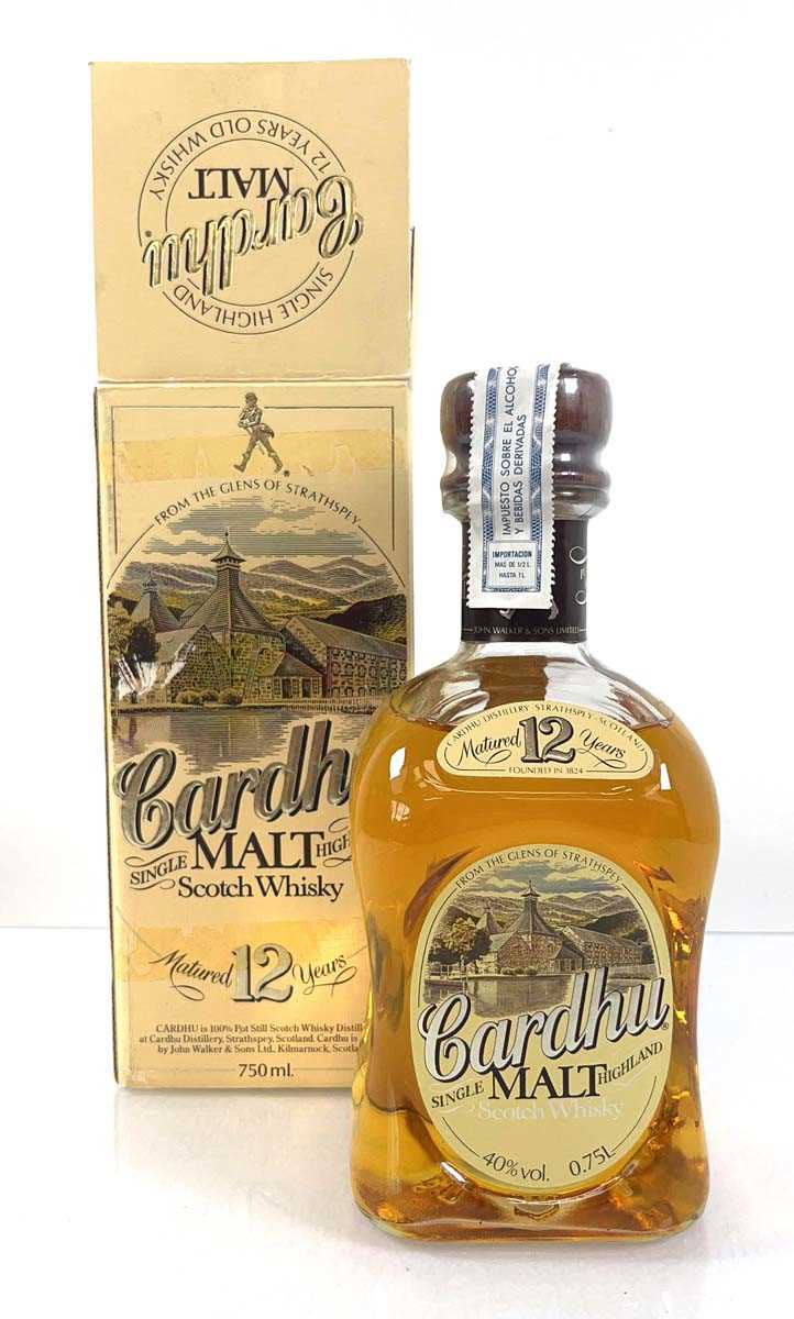 Lot 2 - A bottle of Cardhu 12 year old Single Highland...