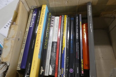 Lot 1079 - 2 boxes of hardback books relating to The...