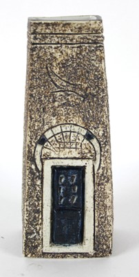 Lot 141 - A Troika Pottery tapering rectangular vase...