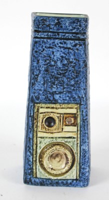 Lot 142 - A Troika Pottery tapering rectangular vase...