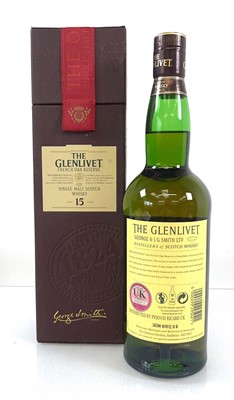 Lot 7 - A bottle of The Glenlivet 15 year old French...