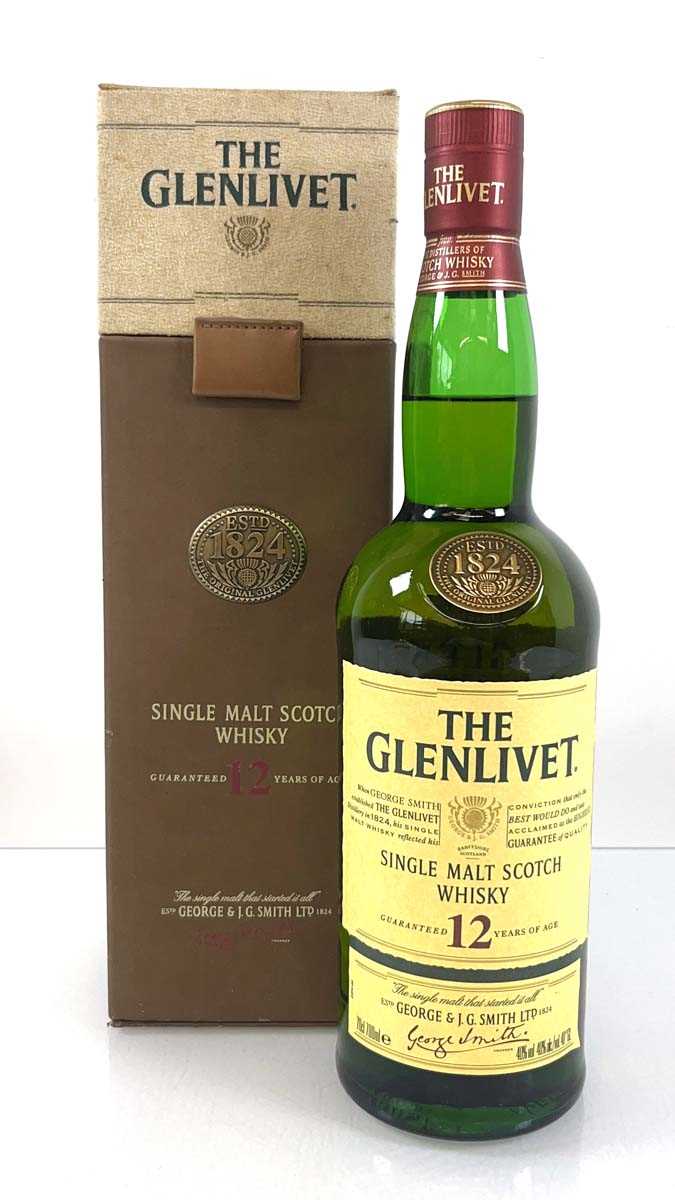 Lot 8 - A bottle of The Glenlivet 12 year old Single...