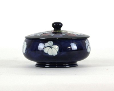 Lot 165 - A Moorcroft bowl and cover decorated with...