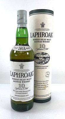 Lot 10 - A bottle of Laphroaig 10 year old Single Islay...