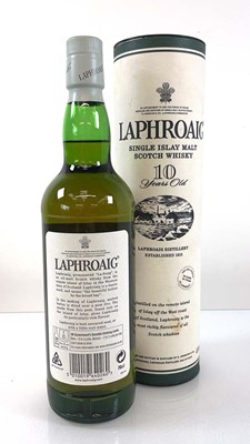 Lot 10 - A bottle of Laphroaig 10 year old Single Islay...