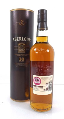 Lot 11 - A bottle of Aberlour 10 year old Single...