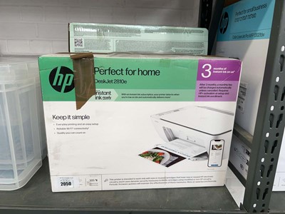 Lot 2050 - 2 HP Desk Jet 2810E printers