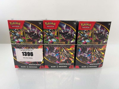Lot 1396 - 3 Pokémon TCG: Mega Evolution - Pitch Black...