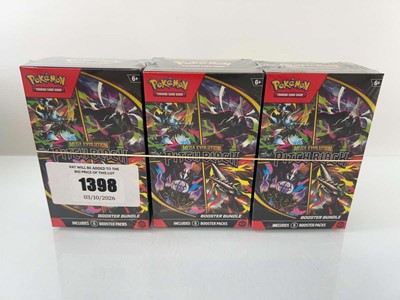 Lot 1398 - 3 Pokémon TCG: Mega Evolution - Pitch Black...