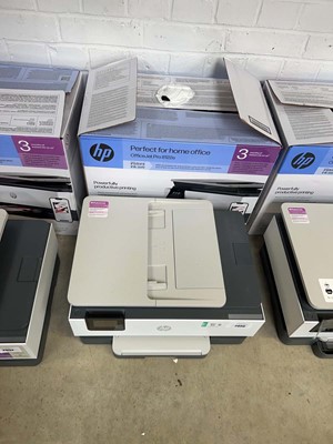 Lot 2056 - 2 HP Office Jet Pro 8122E printers